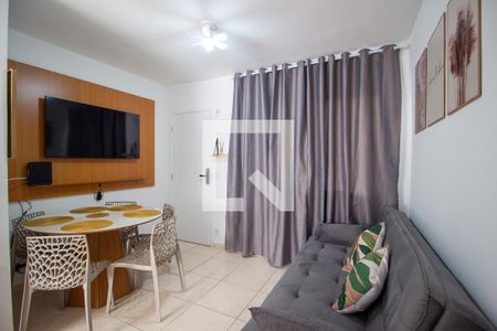 Sala de apartamento para alugar com 2 quartos, 47m² em Centro, Votorantim