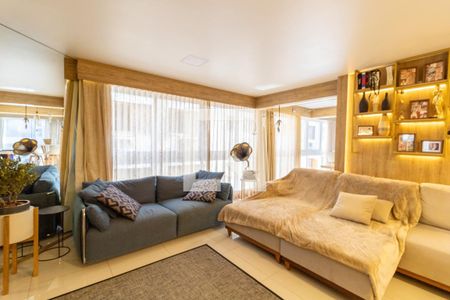 Sala de apartamento à venda com 3 quartos, 165m² em Cristal, Porto Alegre