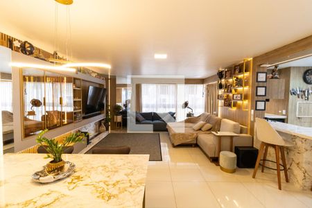 Sala de apartamento à venda com 3 quartos, 165m² em Cristal, Porto Alegre
