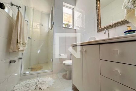 Banheiro Social de apartamento à venda com 3 quartos, 90m² em Botafogo, Rio de Janeiro