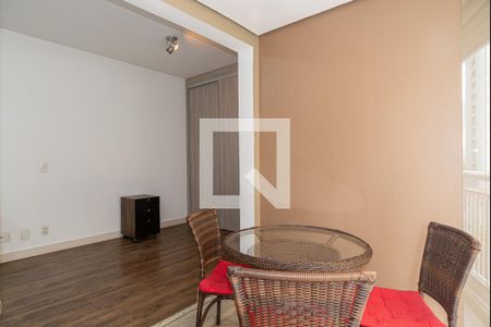 Varanda de kitnet/studio para alugar com 1 quarto, 32m² em Bela Vista, São Paulo