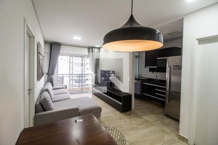 Sala de apartamento para alugar com 1 quarto, 49m² em Alphaville Industrial, Barueri