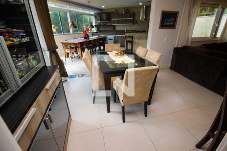 Sala de Jantar de casa de condomínio à venda com 4 quartos, 218m² em Teresópolis, Porto Alegre