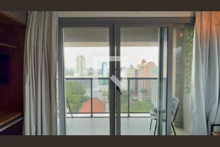 Varanda de kitnet/studio para alugar com 1 quarto, 22m² em Jardim Paulista, São Paulo