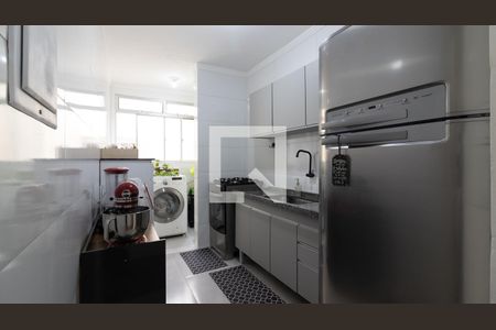Cozinha de apartamento à venda com 2 quartos, 58m² em Jardim Ponte Rasa, São Paulo