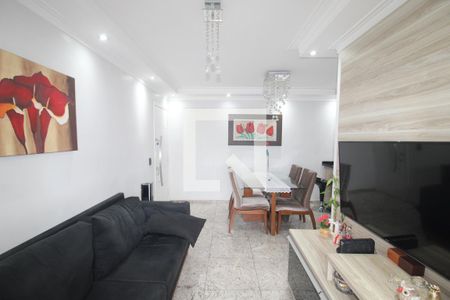 Sala de apartamento para alugar com 2 quartos, 51m² em Parque Maria Domitila, São Paulo