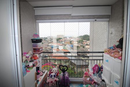 Varanda de apartamento para alugar com 2 quartos, 51m² em Parque Maria Domitila, São Paulo