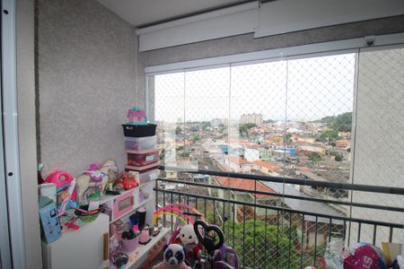 Varanda de apartamento para alugar com 2 quartos, 51m² em Parque Maria Domitila, São Paulo