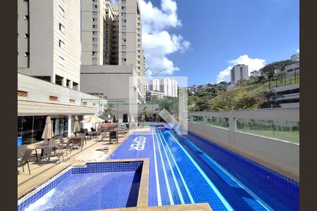 Área comum - Piscina de apartamento à venda com 3 quartos, 83m² em Buritis, Belo Horizonte