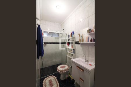 Banheiro Social de apartamento à venda com 1 quarto, 45m² em Vila Santa Luzia, São Bernardo do Campo