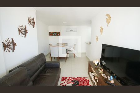 Sala de apartamento para alugar com 2 quartos, 75m² em Boqueirão, Praia Grande