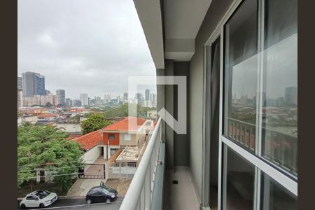 Varanda de kitnet/studio para alugar com 1 quarto, 25m² em Chácara Inglesa, São Paulo