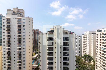 Vista da Varanda de apartamento à venda com 3 quartos, 240m² em Indianópolis, São Paulo