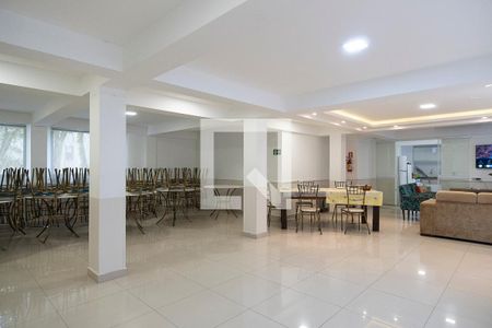 Área comum - Salão de festas de apartamento para alugar com 1 quarto, 38m² em Santo Antônio, Porto Alegre