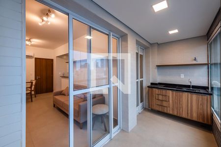 Varanda de apartamento para alugar com 1 quarto, 53m² em Boqueirão, Santos