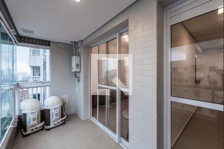 Varanda de apartamento para alugar com 1 quarto, 53m² em Boqueirão, Santos