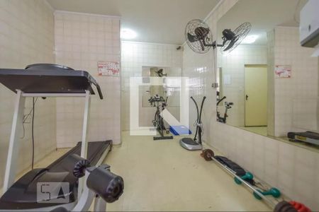 Área comum - Academia de kitnet/studio para alugar com 1 quarto, 29m² em Centro Histórico de São Paulo, São Paulo