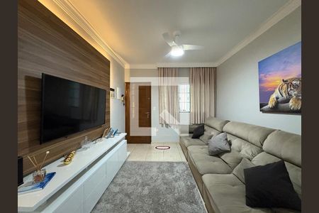 Sala de casa à venda com 3 quartos, 130m² em Vila Linda, Santo André