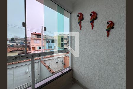 Sacada de casa à venda com 3 quartos, 130m² em Vila Linda, Santo André