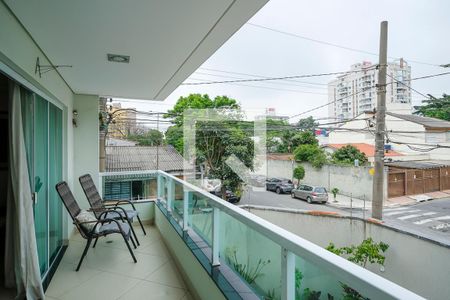 Varanda da Sala de casa à venda com 3 quartos, 249m² em Vila Angelina, São Bernardo do Campo