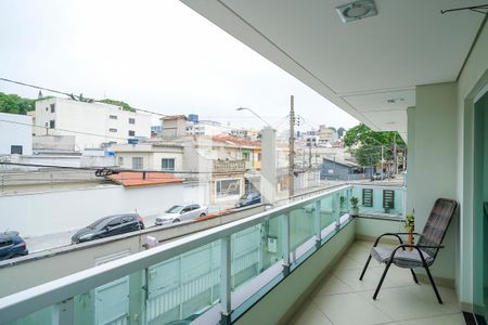 Varanda da Sala de casa à venda com 3 quartos, 249m² em Vila Angelina, São Bernardo do Campo