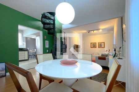 Sala de jantar de apartamento à venda com 2 quartos, 165m² em Anchieta, Belo Horizonte