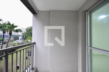 Varanda de kitnet/studio para alugar com 1 quarto, 24m² em Vila Andrade, São Paulo