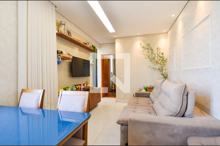 Sala  de apartamento à venda com 2 quartos, 57m² em Fernão Dias, Belo Horizonte