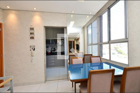 Sala  de apartamento à venda com 2 quartos, 57m² em Fernão Dias, Belo Horizonte