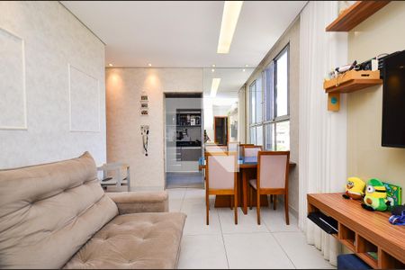 Sala  de apartamento à venda com 2 quartos, 57m² em Fernão Dias, Belo Horizonte