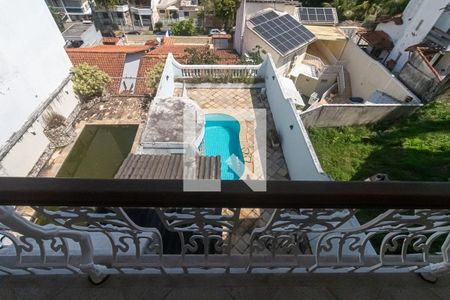 Varanda da Suíte de casa de condomínio à venda com 3 quartos, 241m² em Anil, Rio de Janeiro