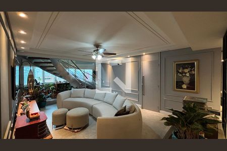 Sala de apartamento à venda com 3 quartos, 300m² em Jardim, Santo André