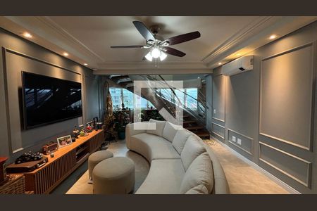 Sala de apartamento à venda com 3 quartos, 300m² em Jardim, Santo André