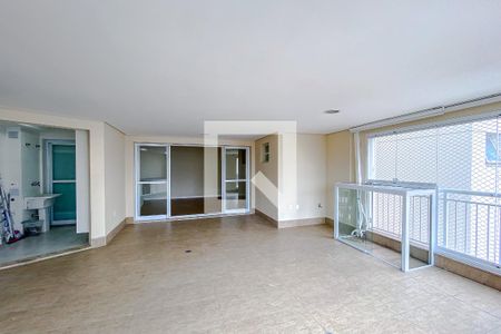 Varanda da Sala de apartamento para alugar com 3 quartos, 122m² em Mooca, São Paulo