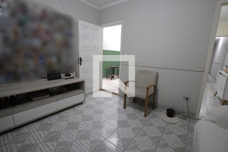 Sala de casa para alugar com 2 quartos, 94m² em Jardim Stella, Santo André