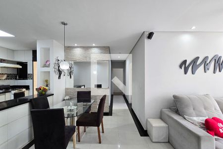Sala de apartamento à venda com 3 quartos, 118m² em Batistini, São Bernardo do Campo