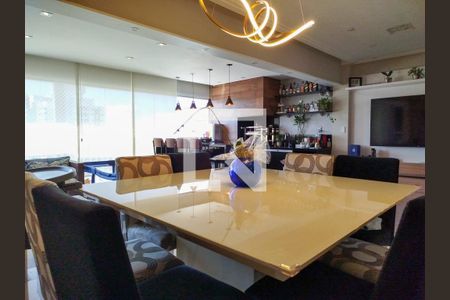 Sala de jantar de apartamento para alugar com 3 quartos, 120m² em Vila Santo Estevão, São Paulo