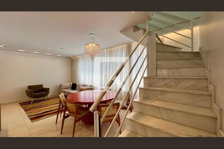 Sala de apartamento à venda com 3 quartos, 200m² em Lourdes, Belo Horizonte