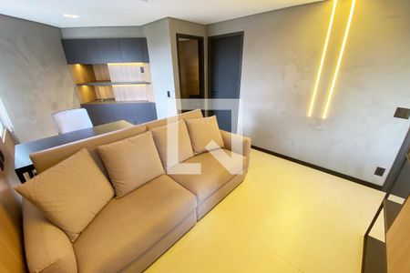 Sala de Estar de apartamento à venda com 1 quarto, 56m² em Vila Progredior, São Paulo