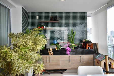 Varanda de apartamento à venda com 3 quartos, 100m² em Chácara Inglesa, São Paulo