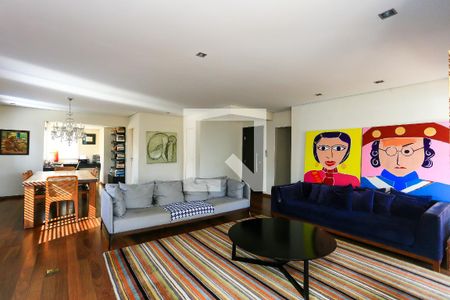 Sala  de apartamento à venda com 3 quartos, 160m² em Vila Andrade, São Paulo