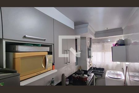 Cozinha de apartamento à venda com 3 quartos, 56m² em Taquara, Rio de Janeiro