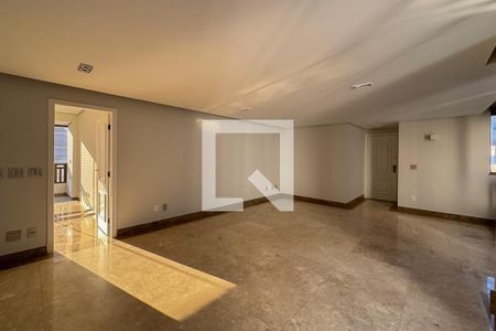 Sala de apartamento à venda com 4 quartos, 175m² em Lourdes, Belo Horizonte