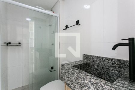 Banheiro de apartamento à venda com 1 quarto, 33m² em Tatuapé, São Paulo