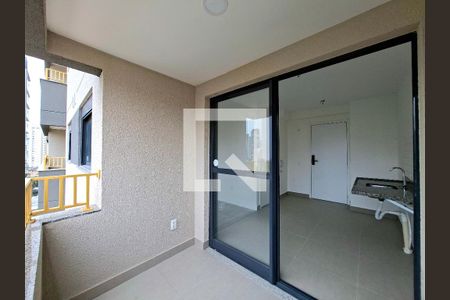 Varanda de kitnet/studio para alugar com 1 quarto, 29m² em Vila Olímpia, São Paulo