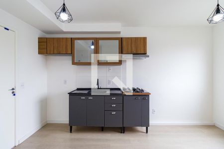 Sala/Cozinha de apartamento para alugar com 1 quarto, 26m² em Vila Nova das Belezas, São Paulo