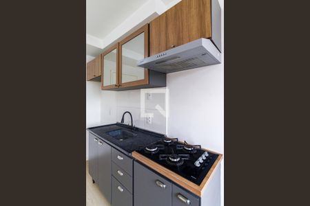 Sala/Cozinha de apartamento para alugar com 1 quarto, 26m² em Vila Nova das Belezas, São Paulo
