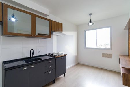 Sala/Cozinha de apartamento para alugar com 1 quarto, 26m² em Vila Nova das Belezas, São Paulo