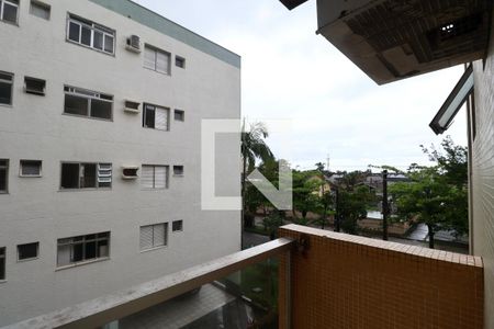 Varanda de apartamento para alugar com 2 quartos, 100m² em Balneário Cidade Atlântica, Guarujá