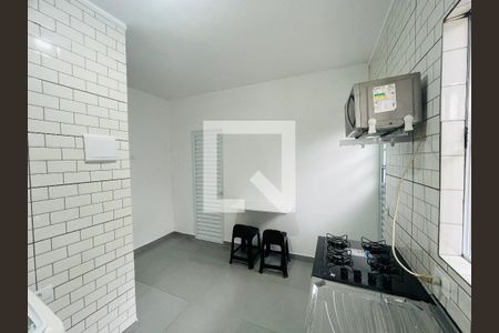Sala/cozinha de kitnet/studio para alugar com 1 quarto, 22m² em Portal dos Gramados, Guarulhos